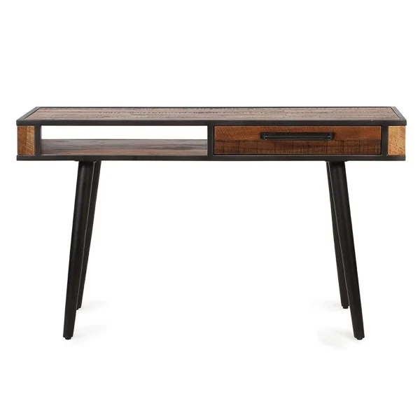 Zago Console Bois D’acacia Et Métal Noir – Cusco 1