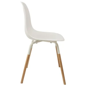 Home Déco Factory Chaise De Salle à Manger Scandinave Blanc – Phenix 12