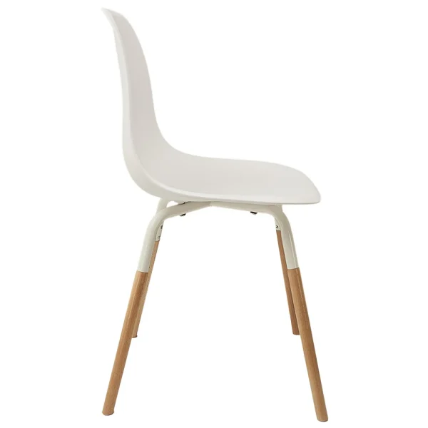 Home Déco Factory Chaise De Salle à Manger Scandinave Blanc – Phenix 4