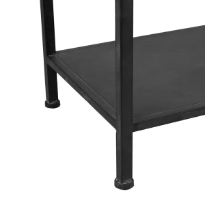 Côté Table Console Metal Noir 12