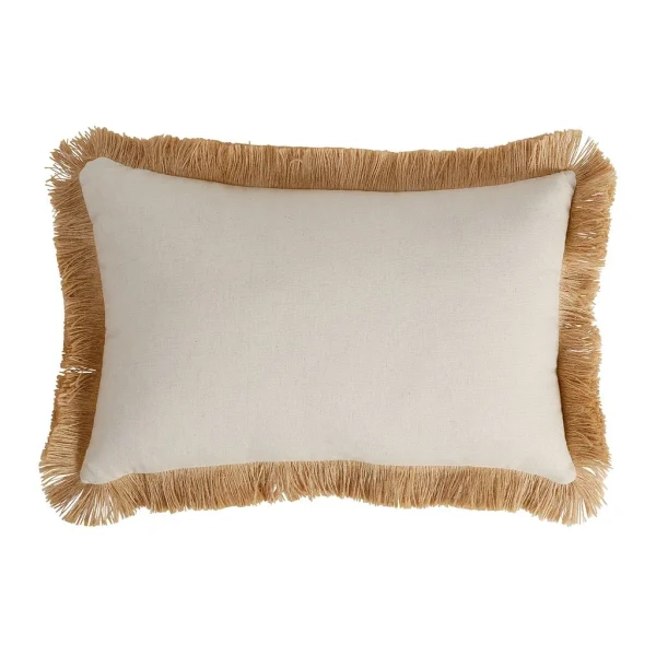 Côté Table Housse De Coussin Leonin Naturel 50x30cm Lin+viscose 1