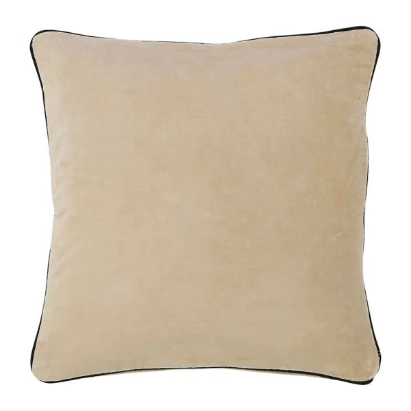 Côté Table Housse De Coussin En Velours De Coton Blanc Casse 45x45cm – Velvetin 1