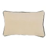 Côté Table Housse De Coussin En Velours De Coton Blanc Casse 50x30cm – Velvetin 25