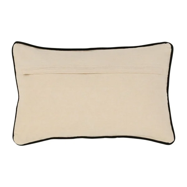 Côté Table Housse De Coussin En Velours De Coton Blanc Casse 50x30cm – Velvetin 3