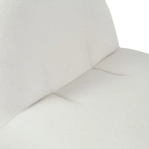 Côté Table Fauteuil Doudou Bouclette Blanc Et Doré – Maudan 14