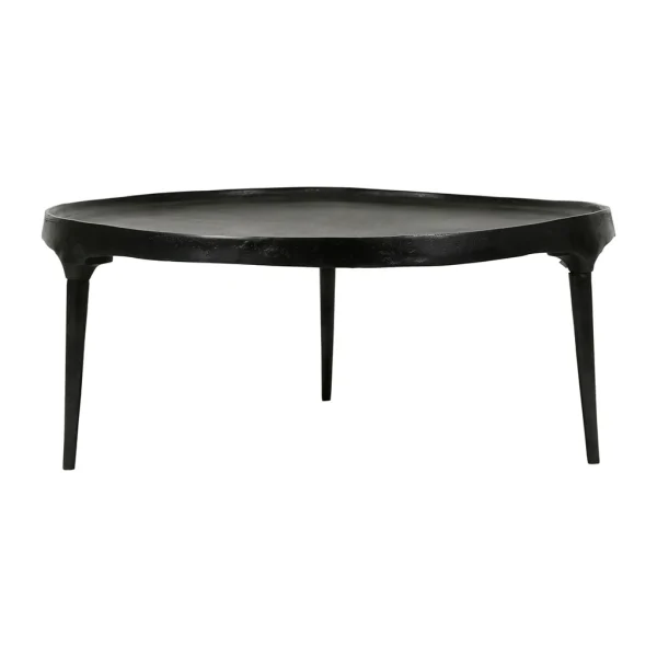 Côté Table Table Basse Irrégulière Noir – Aceri 1