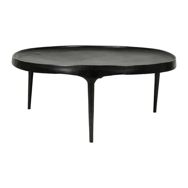 Côté Table Table Basse Irrégulière Noir – Aceri 4