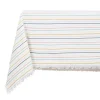 Jardin D’Ulysse Nappe Rayée Rectangulaire Multicolore 250x145cm En Coton – Famille 8