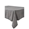 HARMONY HAOMY Nappe Letia Granit 170x170cm 100% Lin Lavé 10