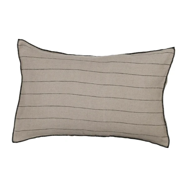 HARMONY HAOMY Coussin Calvi Naturel 40x60cm 100% Lin Lavé 1