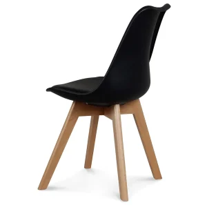 Opjet Chaise Salle à Manger Scandinave Noir 14