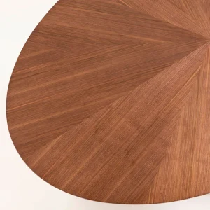 La Forma Table à Manger En Noyer Plaqué L180cm – Naanim 12