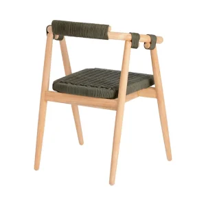 La Forma Chaise Salle à Manger En Bois Massif D’eucalyptus Beige – Majela 12