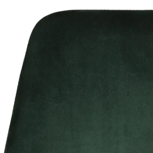 Zago Chaise Plan De Travail En Velour Vert Foncé – Ben 15