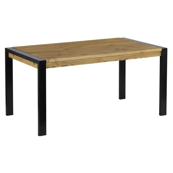 Casita Table à Manger Avec Allonge 50cm En Pin Massif 200x90cm – Lugano 1