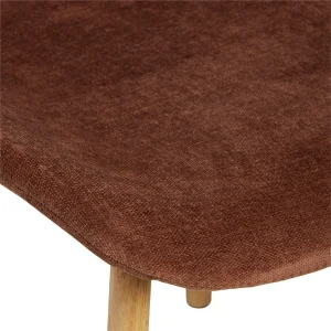 Zago Chaise Salle à Manger En Tissu Soft Touch Marron Nèfle – Keri 15