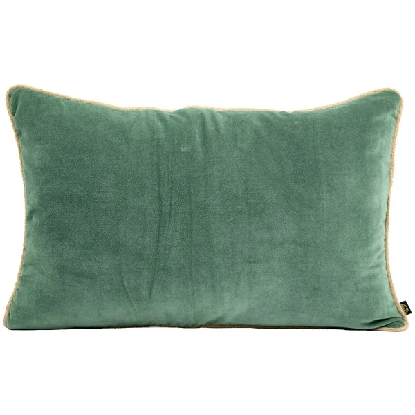 HARMONY HAOMY Coussin Delhi Celadon 40x60cm En Velour 1