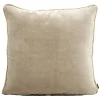 HARMONY HAOMY Coussin Delhi Craie 45x45cm En Velour 5