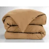 L’effet Papillon Housse De Couette Camel En Gaze De Coton 240x220cm – Gaïa 23