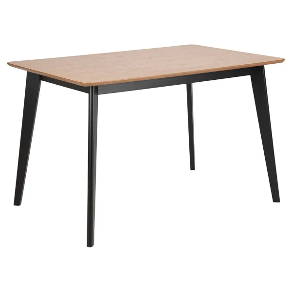 AC Design Table à Manger En Plaqué Chêne 120x80cm – Roxy 1