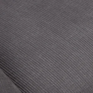 Zago Fauteuil En Velours Côtelé Gris Argent – Martin 9