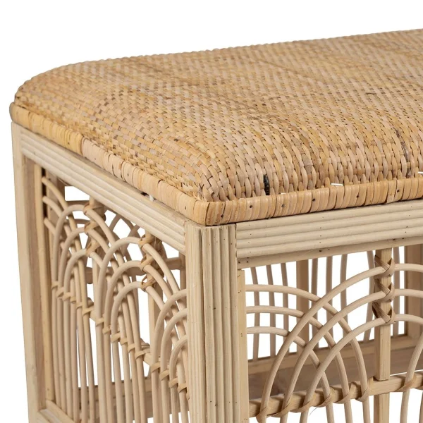 SEMA DESIGN Banc En Rotin Naturel – Elément 4