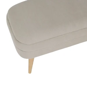 SEMA DESIGN Banc Coffre En Tissu Beige – Elément 13