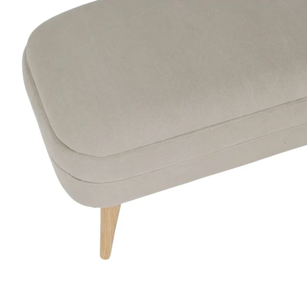 SEMA DESIGN Banc Coffre En Tissu Beige – Elément 5