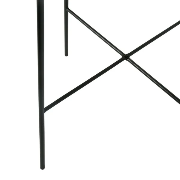 SEMA DESIGN Table Haute Ronde En Fer Noir H109cm – Palmchik 6