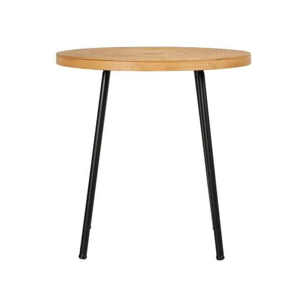 SEMA DESIGN Table Appoint En Bambou Et Rotin Naturel – Saori 1