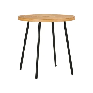 SEMA DESIGN Table Appoint En Bambou Et Rotin Naturel – Saori 8