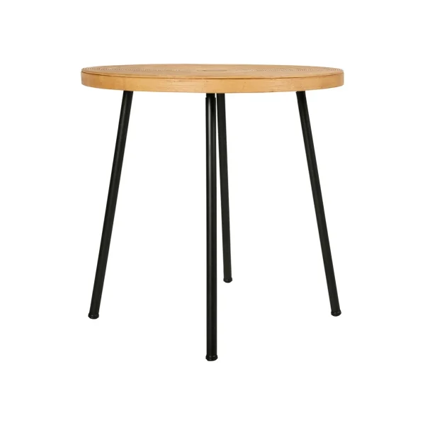 SEMA DESIGN Table Appoint En Bambou Et Rotin Naturel – Saori 4