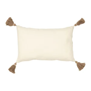 SEMA DESIGN Housse De Coussin écru Et Taupe 50x30cm – Blue Sand 9