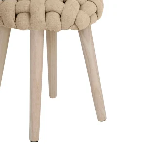 SEMA DESIGN Tabouret Naturel En Lin Et Pin – Element 10