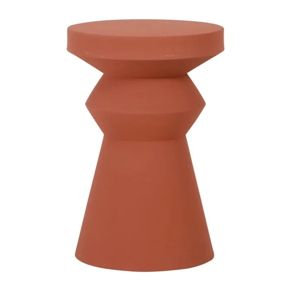 SEMA DESIGN Bout Canape Moderne En Fer Terracotta – Arty 1