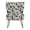 SEMA DESIGN Fauteuil Palmier Noir – Palmea 20