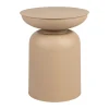 SEMA DESIGN Table D’appoint En Fer Beige – Arty 16