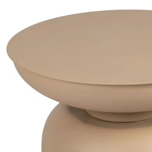 SEMA DESIGN Table D’appoint En Fer Beige – Arty 8