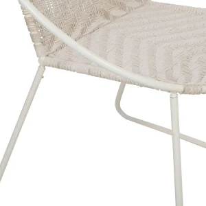 SEMA DESIGN Fauteuil Macramé Rond En Coton Ecru Et Fer -madeira 13