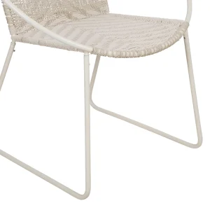 SEMA DESIGN Fauteuil Macramé Rond En Coton Ecru Et Fer -madeira 15