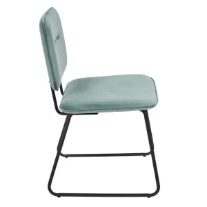 Home Déco Factory Chaise Salle à Manger Vert De Gris – Adèle 12