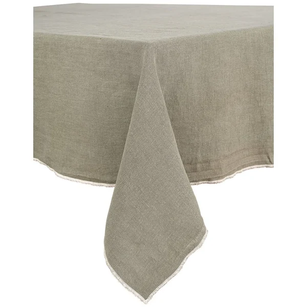 HARMONY HAOMY Nappe Venise Naturel 160x250cm En Lin Lave 1