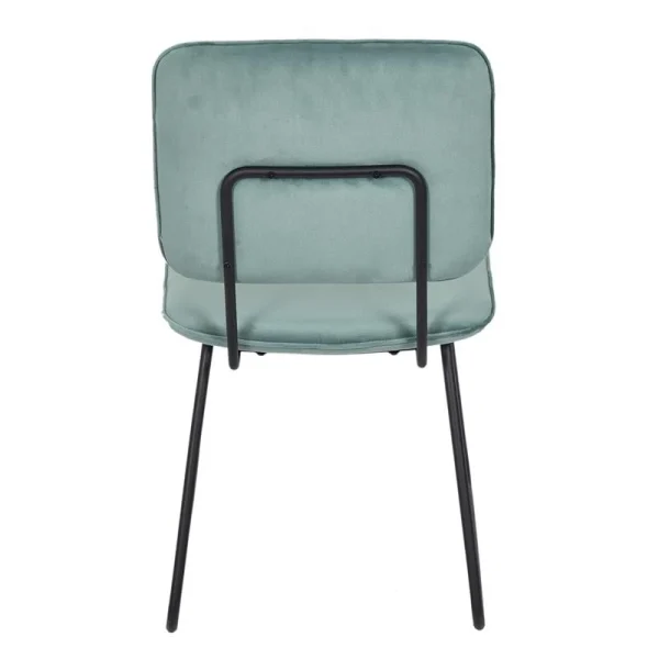 Home Déco Factory Chaise Salle à Manger Vert De Gris – Adèle 5