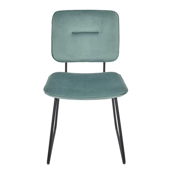 Home Déco Factory Chaise Salle à Manger Vert De Gris – Adèle 3