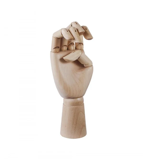 Hay Main Articulée En Bois Wooden Hand M 3